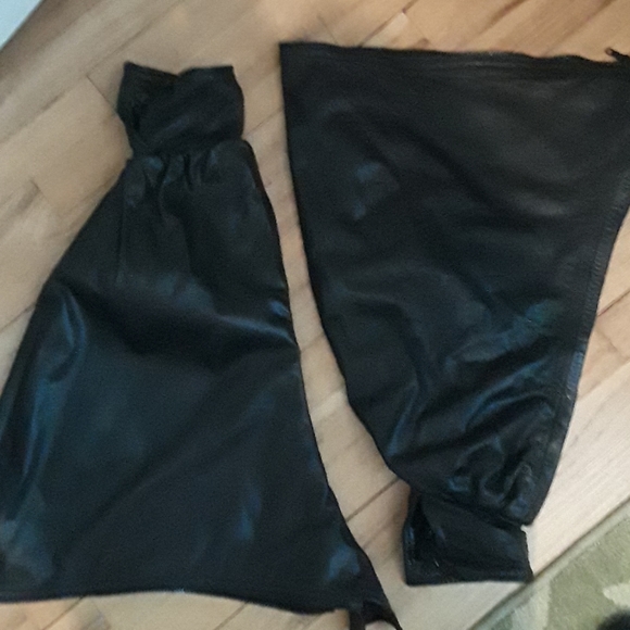 Leather and fur coat - Picture 2 of 6